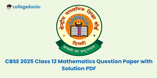 CBSE Class 12 2025 Mathematics Set-1 (Available): Download Answer Key and Solution PDF